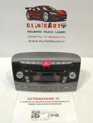 AUTORADIO LANCIA Ypsilon 4° Serie 7641392316 169A4000 (1123)