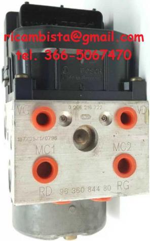 9636084480 Peugeot 306 gruppo ABS pompa centralina