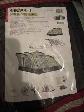 Tenda da campeggio + accessori usati 1 volta. - Foto 3
