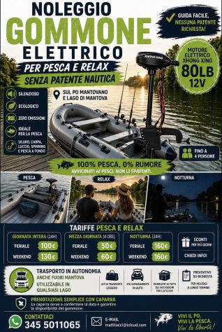 Gommone con Motore E