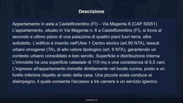 Immobile in asta di 115 m² con più di 5 locali in vendita a Castelfiorentino - Foto 18