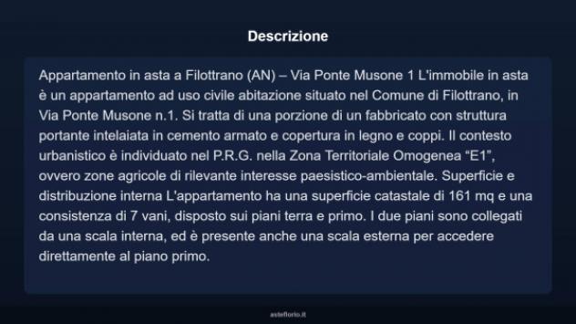 Immobile in asta di 161 m², box auto in vendita a Filottrano - Foto 5