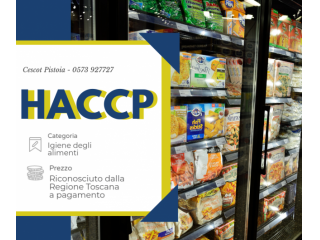 Corso Haccp: per Titolari e Addetti attività alimentari