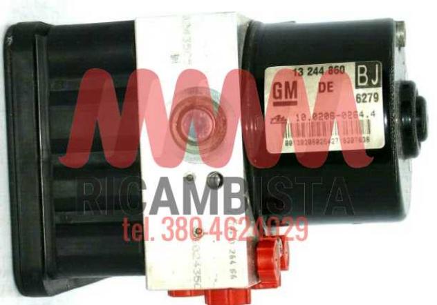 13244860 Opel Zafira centralina gruppo pompa ABS - Foto 2