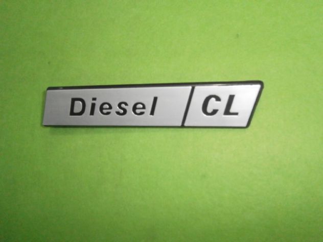 Fiat 131 diesel CL scritta logo targhetta fanale posteriore REAR PLATE FIAT 131 - Foto 2