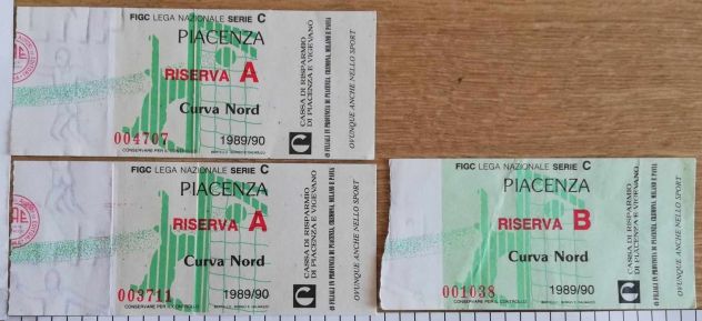 Biglietto stadio: Como - Riserva B campionato 1990-91 Serie C1 - Foto 7