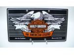 Harley-davidson targa vintage moto collezionismo