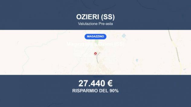 Immobile in asta di 378 m² in vendita a Ozieri