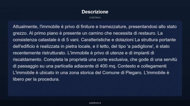 Immobile in asta di 114 m² in vendita a Piegaro - Foto 13