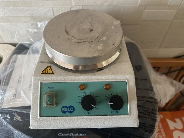 Agitatore magnetico riscaldato FALC F60 max 350 °C - Foto 8