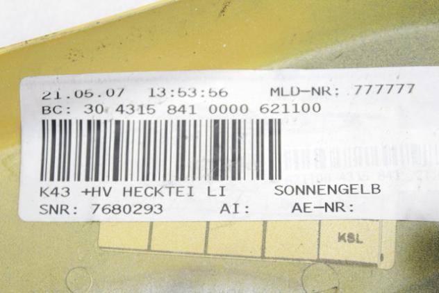 BMW K 1200 R 46627680293 FIANCHETTO POSTERIORE SINISTRA K43 04 - 16 LEFT SIDE REAR COVER - Foto 4
