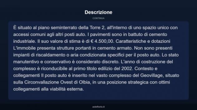 Immobile in asta di 12 m² in vendita a Olbia - Foto 6