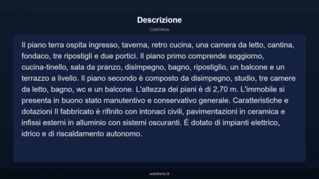 Immobile in asta di 230 m² con più di 5 locali in vendita a Penna Sant'Andrea - Foto 11