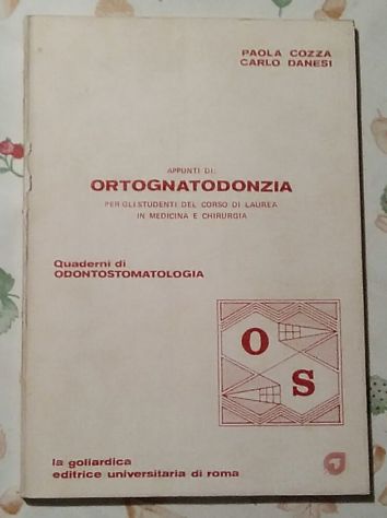 appunti di ortognatodonzia di Cozza, Danesi