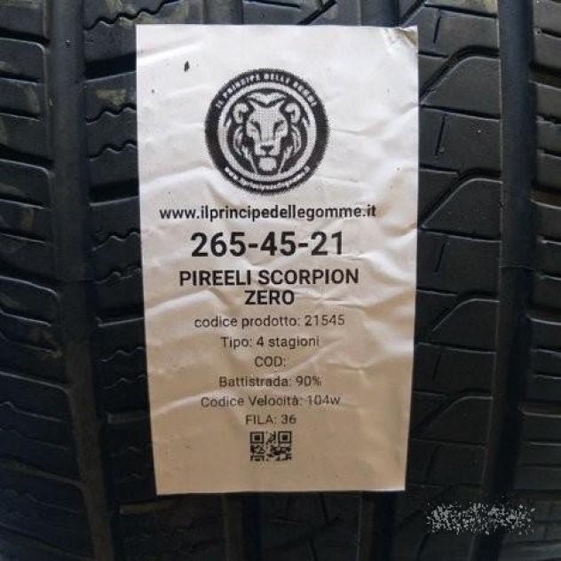 2 gomme 265 45 21 pirelli a21545 - Foto 2