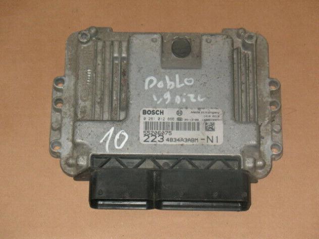 0281012865 ECU CENTRALINA FIAT DOBLO 1.9 JTD, BOSCH 0281012865 55206075