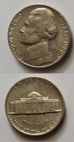 R92 - U.S.A.- MONETE RARE CON DIFETTO DI CONIO.