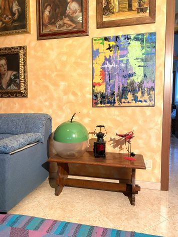 Quadro astratto dipinto su tela