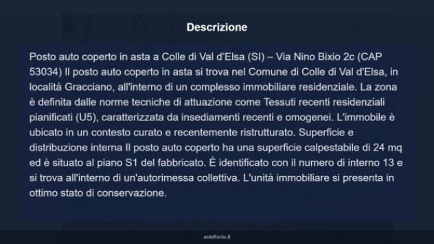 Immobile in asta di 24 m² in vendita a Colle di Val d'Elsa - Foto 10