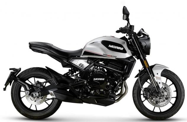 MOTO MORINI SEIEMMEZZO STR 650 PIASTRA PARACALORE SINISTRA SCARICO MARMITTA 2022 - Foto 6