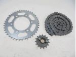 KIT CATENA CORONA PIGNONE DUCATI MONSTER 695 2006 - 2008 0022360 0022356 CH &hellip;