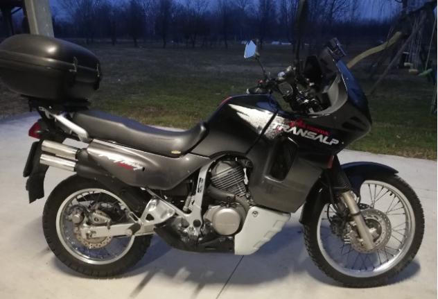 HONDA TRANSALP 600 CARENA GRIGLIA RADIATORE DESTRA 1997 1999 ZDCPD10A0WF - Foto 9