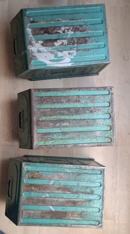 cassette cassettiere Terry sovrapponibili in acciaio verniciato 30-21-20 verdi - Foto 4