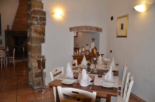 Panca ad Angolo L173x133 in Legno Per Arredo Bar Pizzeria - Foto 3