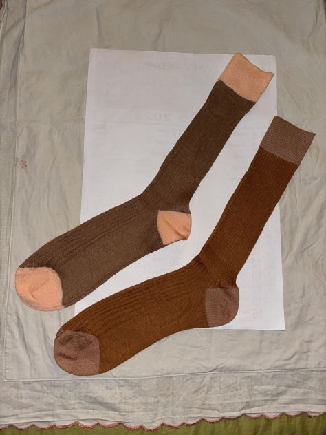 2 PAIA DI CALZE NUOVE FINO A MEZZO POLPACCIO DA UOMO FIRMATE”PAUL SMITH”MADE IN - Foto 7