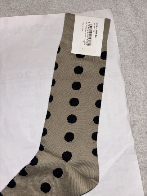 CALZE NUOVE DA UOMO IN COTONE FIRMATE ORIGINALI”PAUL SMITH”MADE IN ITALY - Foto 9
