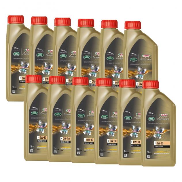 12L Castrol EDGE Professional E 0W30 Olio Full Synthetic ACEA C2 STJLR.03.5007