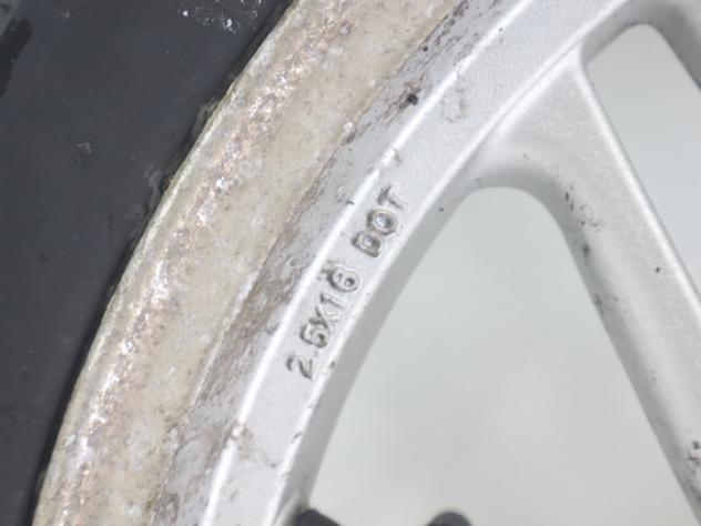 MALAGUTI CENTRO 160 10909108 CERCHIO RUOTA ANTERIORE 16X2.50 07 - 11 FRONT WHEEL SEGNI DI USURA - Foto 7