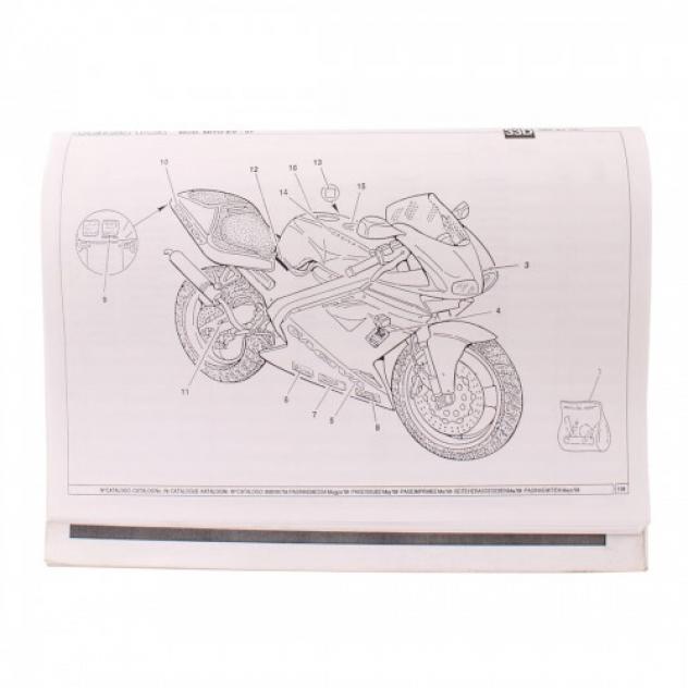 Catalogo ricambi per Cagiva Mito EV del 1997 - 86784 - Foto 2