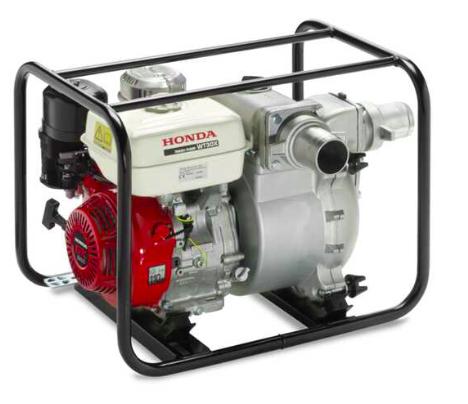 Honda WT30 - Motopompa a scoppio per acque sporche - Raccordi 80 mm