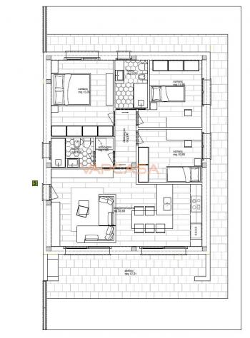 TRILOCALE DI NUOVA COSTRUZIONE - Foto 12