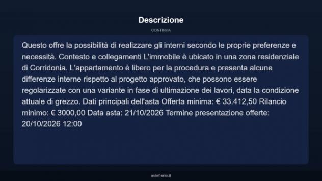 Immobile in asta di 153 m² in vendita a Corridonia - Foto 4