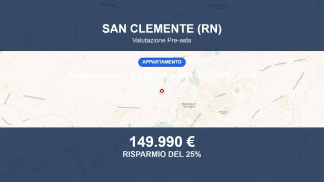 Immobile in asta di 89 m², box auto in vendita a San Clemente