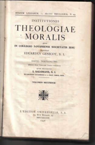 R46- THEOLOGIAE MORALIS