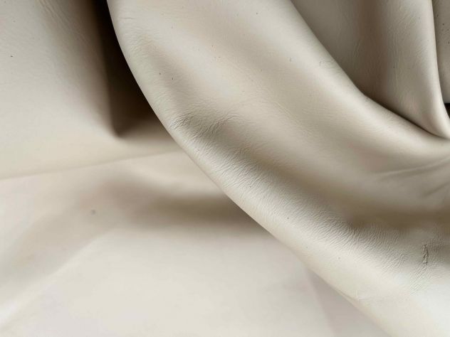 Fodera in pelle vitello liscia beige - Foto 7