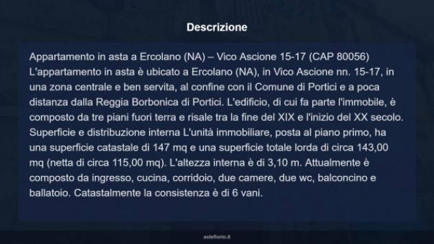 Immobile in asta di 147 m² con più di 5 locali in vendita a Ercolano - Foto 17