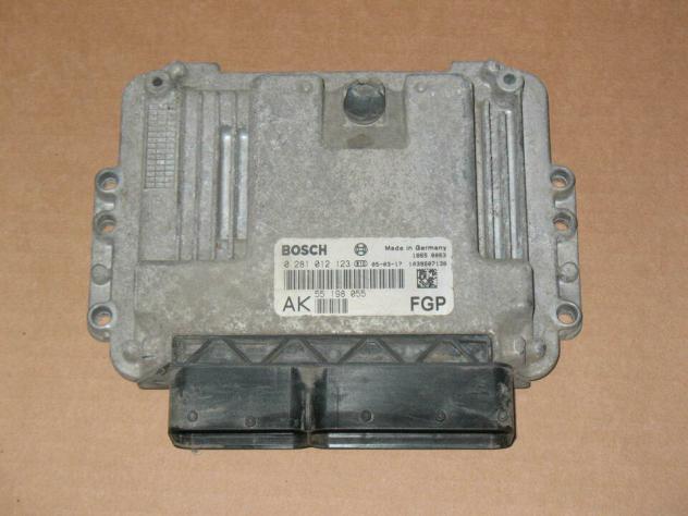 0281012123 ECU OPEL ASTRA H 1.9 0281012123 55198055 EDC 16C9-3.12