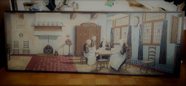 Arazzo da parete incorniciato 170 x 60