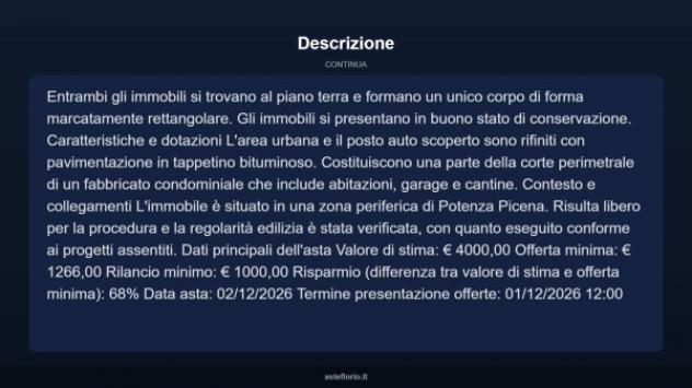 Immobile in asta di 18 m² in vendita a Potenza Picena - Foto 5