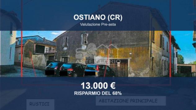 Immobile in asta di 154 m² con più di 5 locali e box auto in vendita a Ostiano