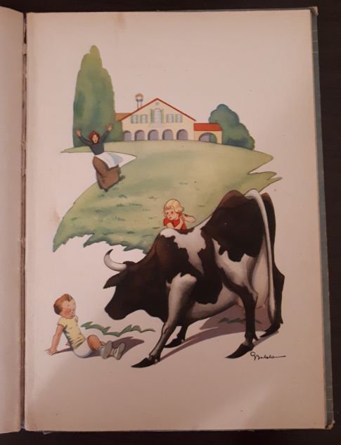 DUE BIMBI e due gattini, Flavio Quaranta, Ed. Carroccio 1947. - Foto 7