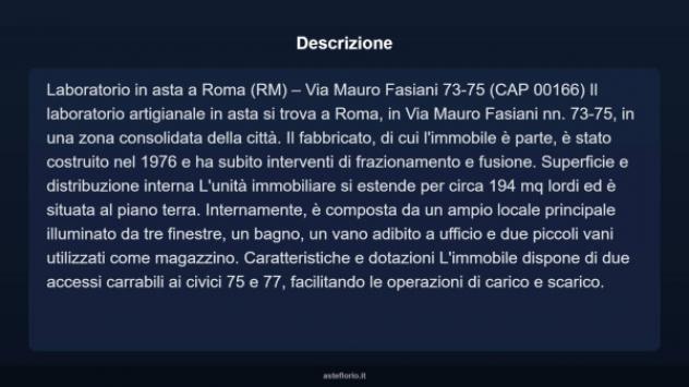 Immobile in asta di 194 m² in vendita a Roma - Foto 10