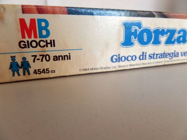 Gioco da tavolo FORZA 4 MB giochi (versione 1984) completo - Foto 7