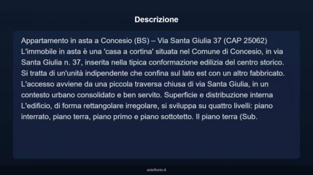 Immobile in asta di 150 m² in vendita a Concesio - Foto 3