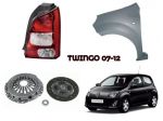 Renault Twingo cofano parafango fanale kit airbag ossatura 2007>12