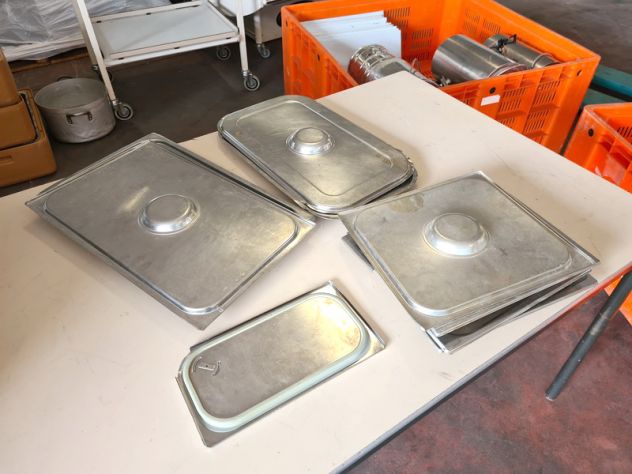 coperchi per vaschette gastronorm usati - Foto 6